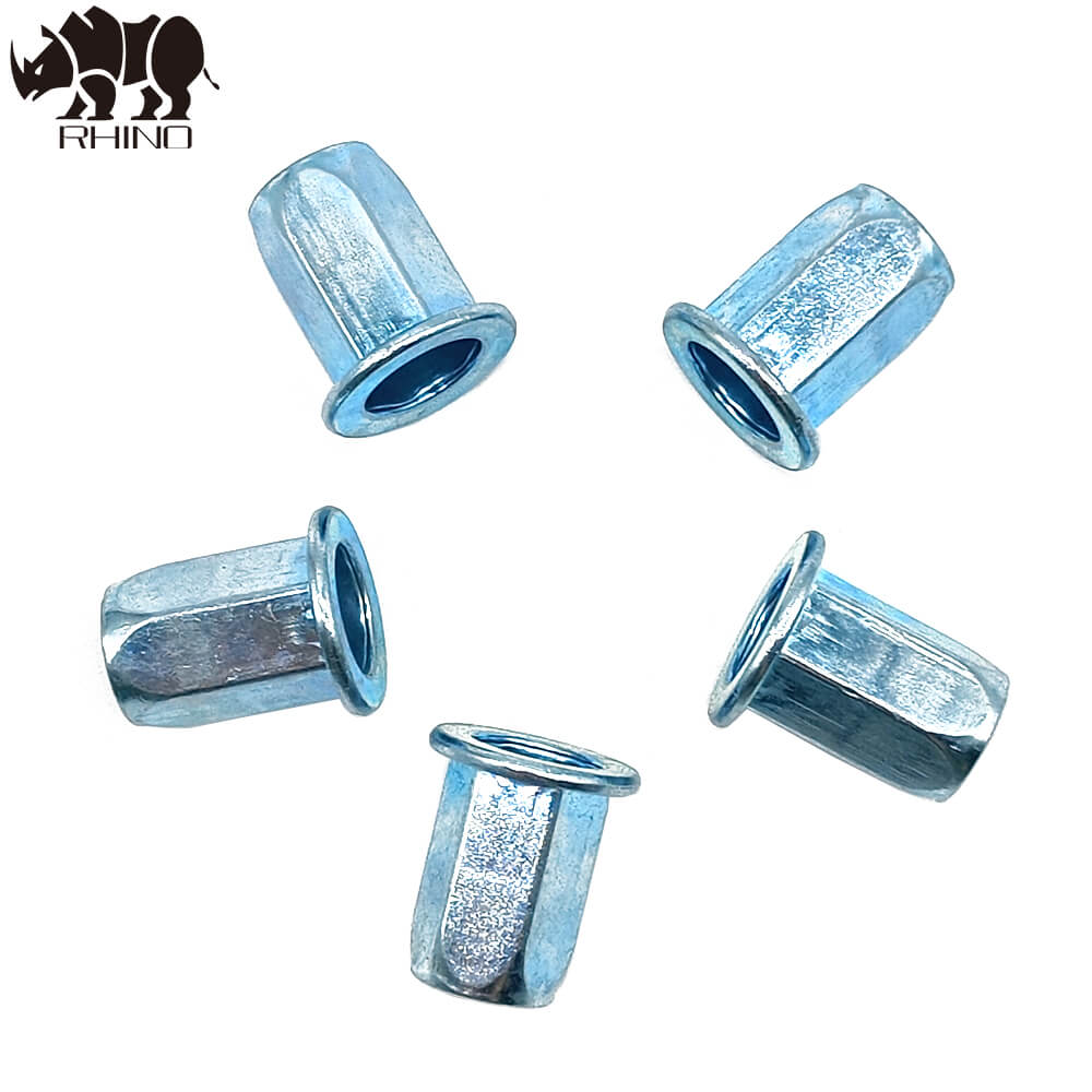 Flat Head Full Hexagon Body Rivet Nut