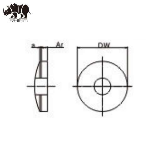 EPDM Rubber Bonded Sealing Washer