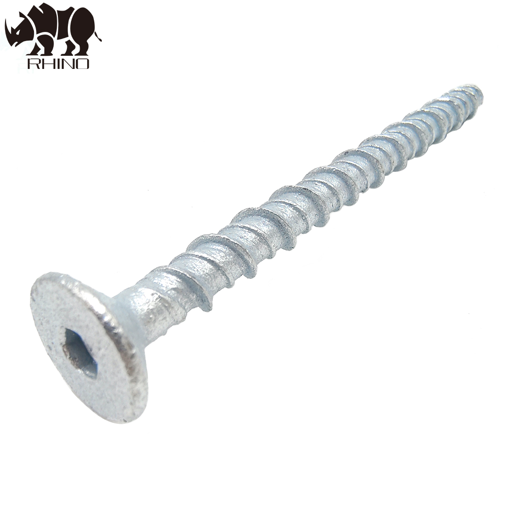 Countersunk Hex Socket Concrete Ankerbolt Screw