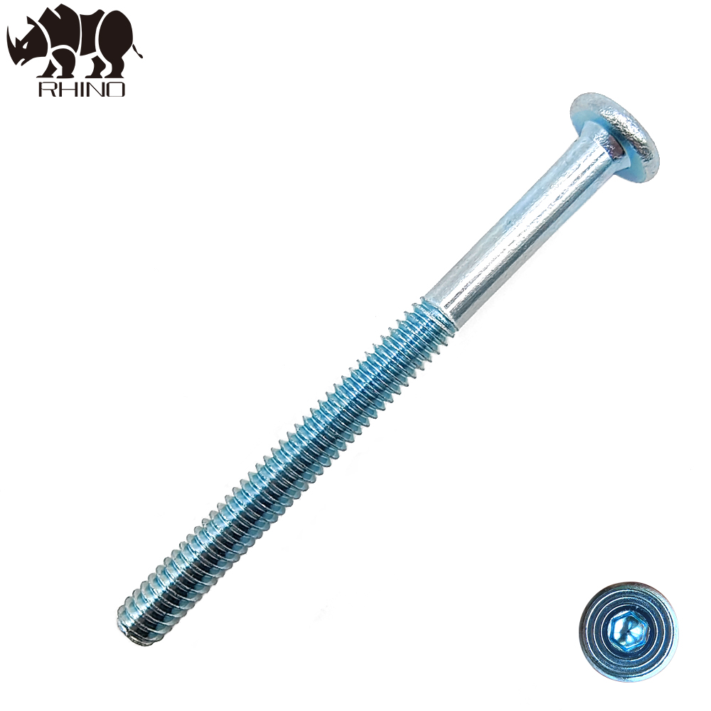 Flat Head Furniture Connector Bolt Furniture Screw