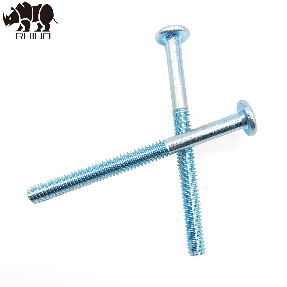 Flat Head Furniture Connector Bolt Furniture Screw