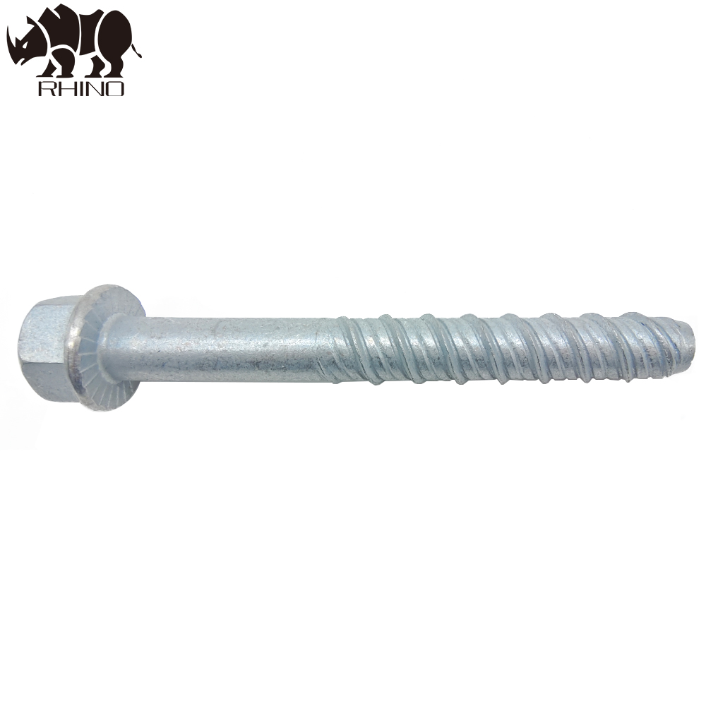Hex Washer Heavy-Duty Serrated Concrete Bolt