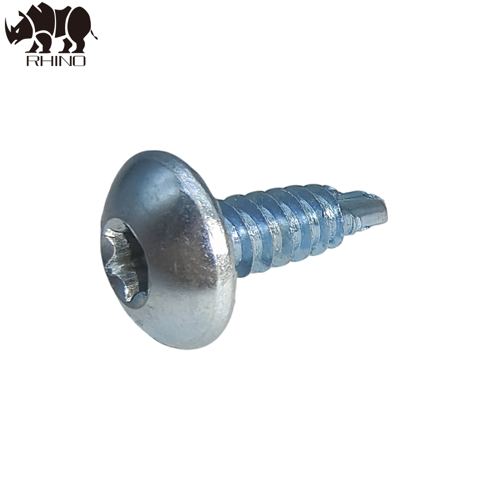 Pan Head Serrated Torx Drive Self Drilling Screw PT2 Drillling Point