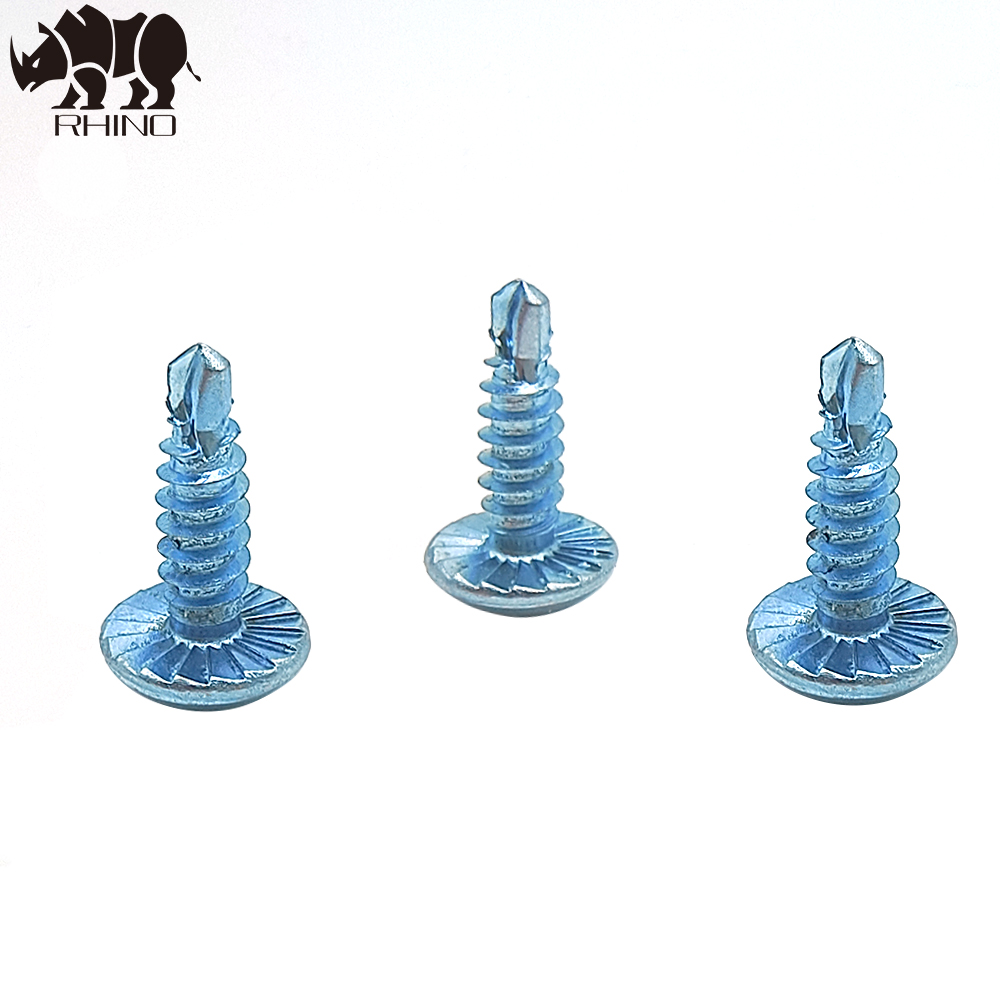 Pan Head Serrated Torx Drive Self Drilling Screw PT2 Drillling Point