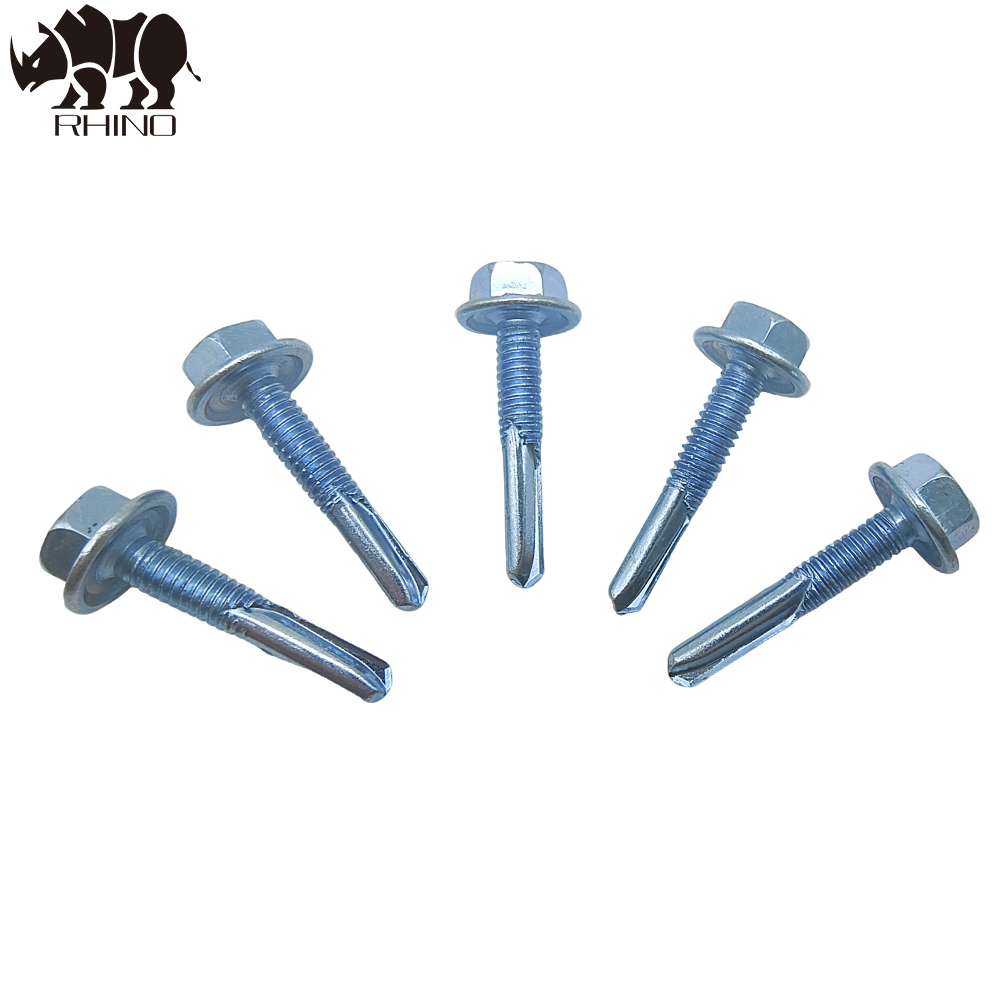 Hex Flange Head Self Drilling Roof Screw DIN 7504
