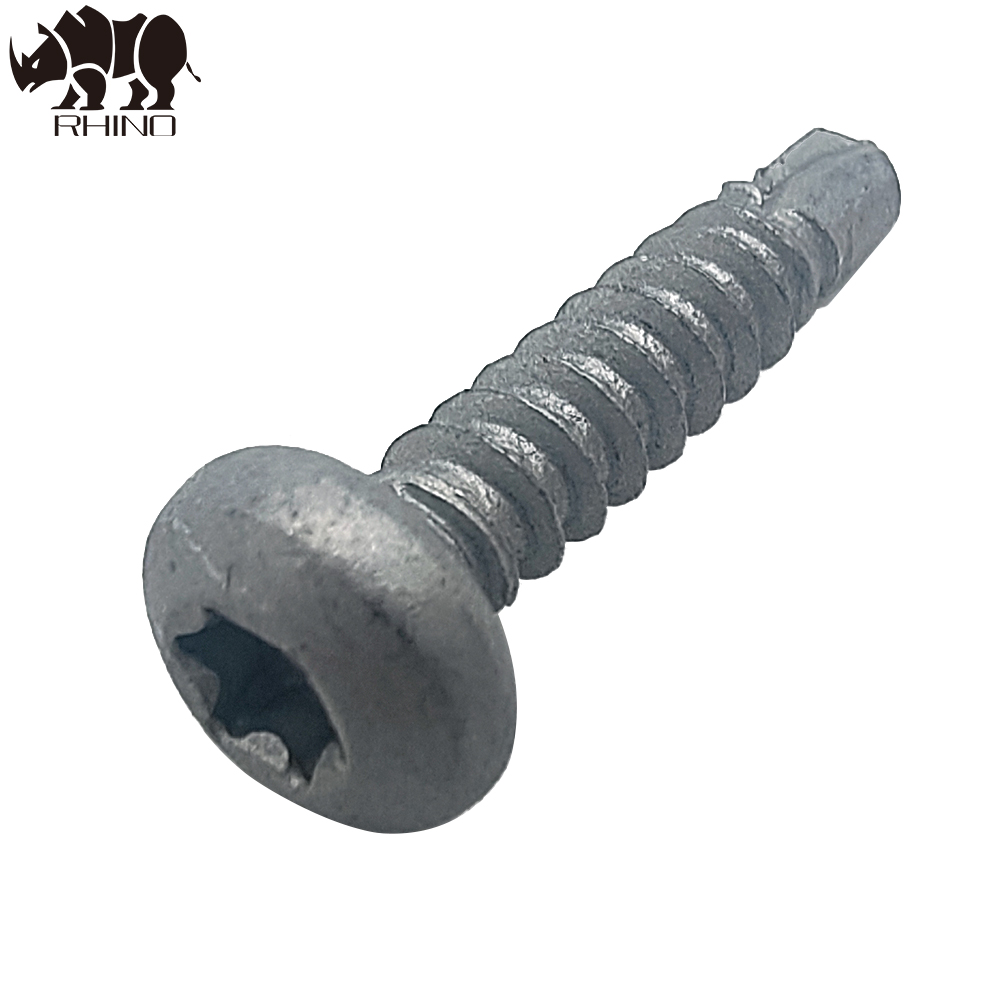 Torx Drive Pan Round Head Self Drilling Screw Dacrotized