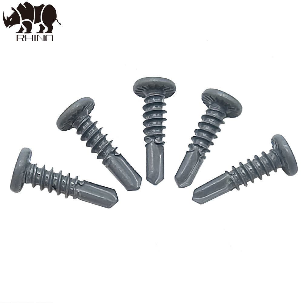 Phill Drive Flat Head Self Drilling Screw Serration Under Head