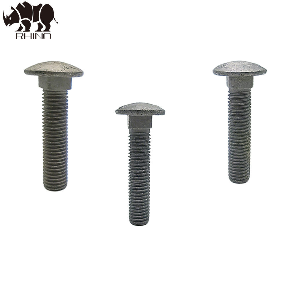 Carriage bolt DIN 603 4.6 hot dip galvanized