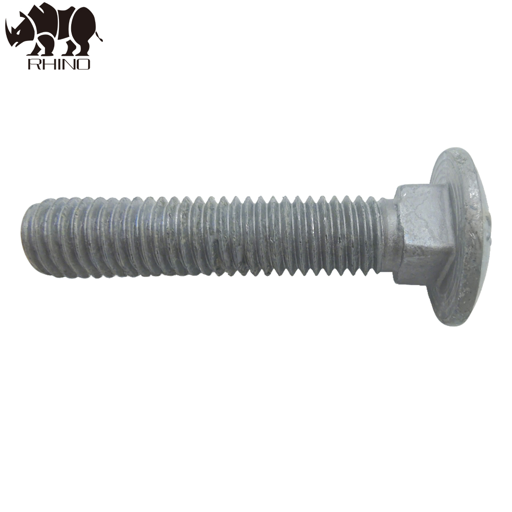 Carriage bolt DIN 603 4.6 hot dip galvanized