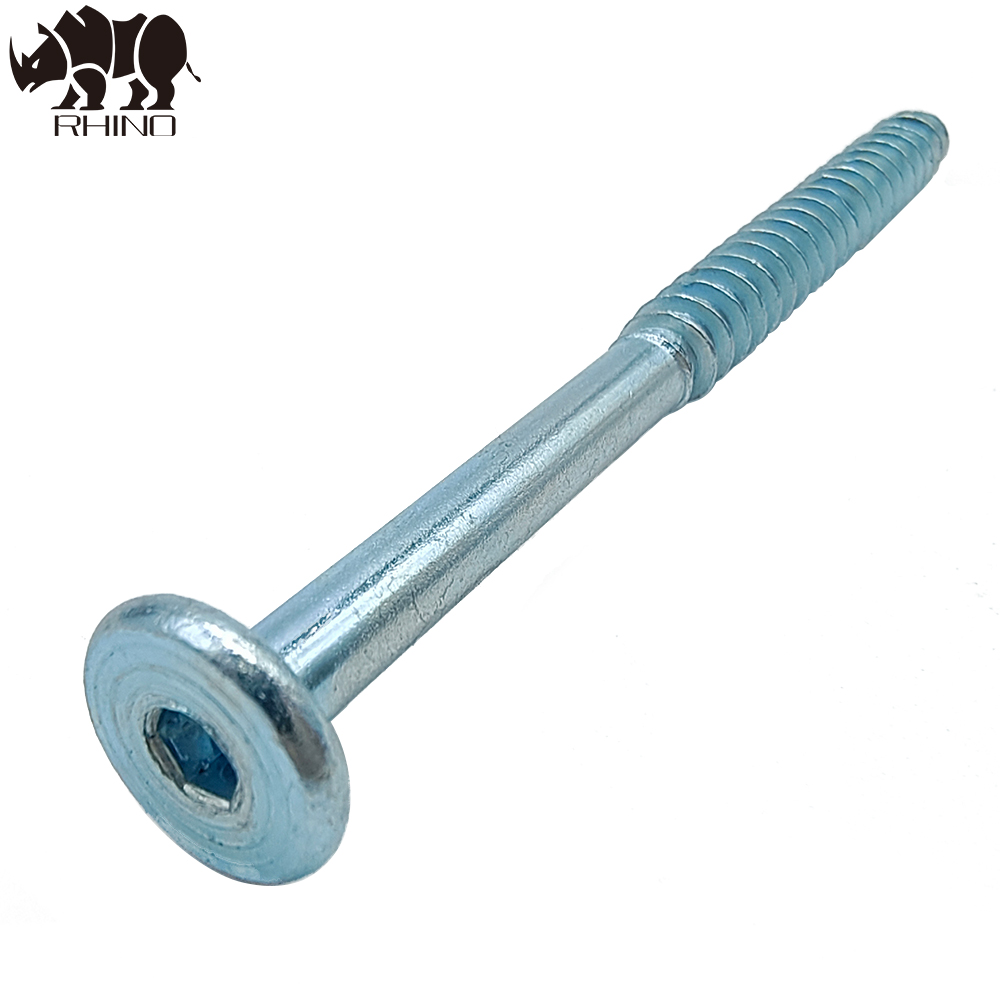 Hex Socket Large Flat Head Confirmat Screw