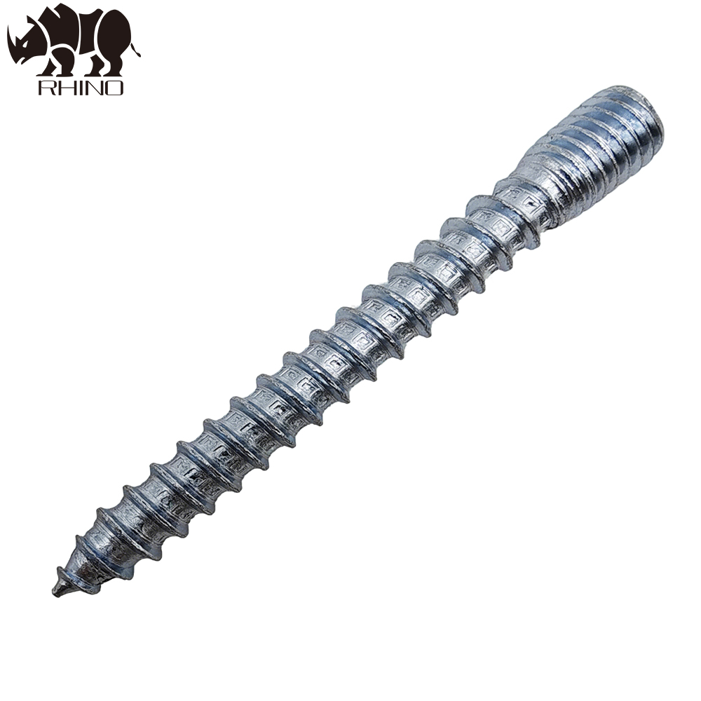 Machine Threading and Wood Threading with Torx Recess Hanger Bolt