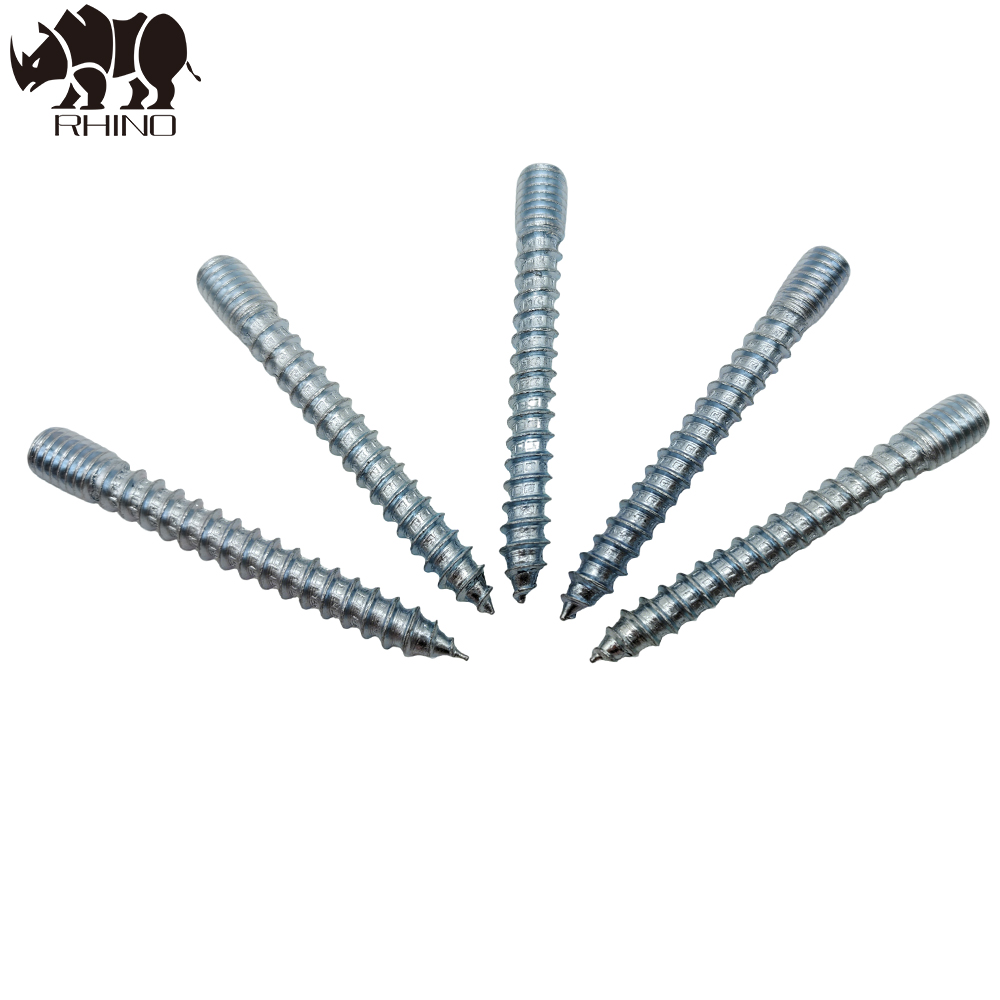 Machine Threading and Wood Threading with Torx Recess Hanger Bolt