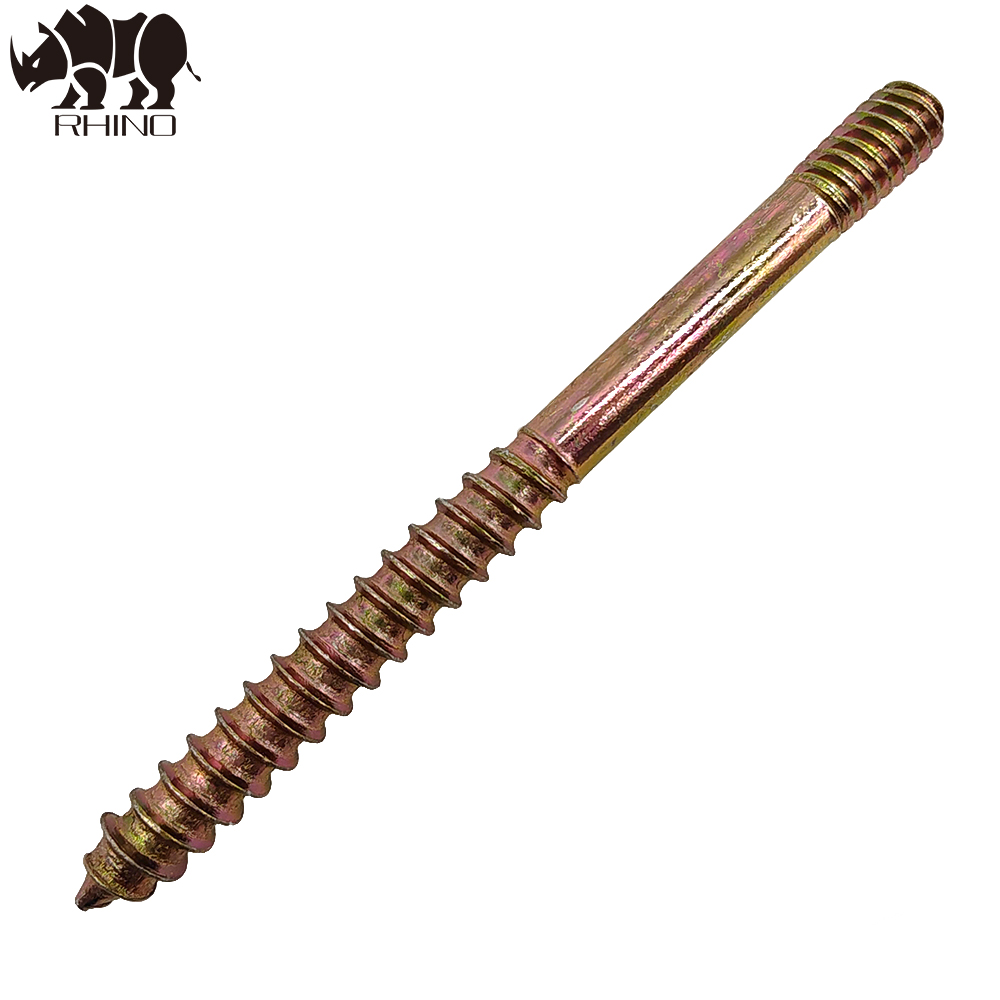 Double Threaded Stud Wood Screw
