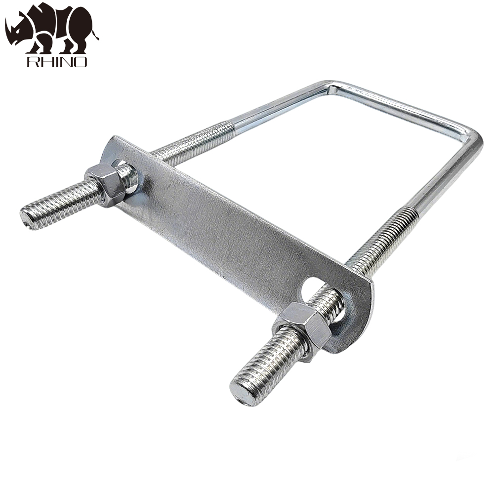 Right-angle U-clip