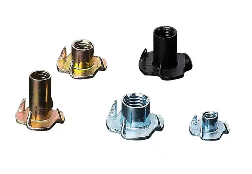 Four-Claw T-Nut Design