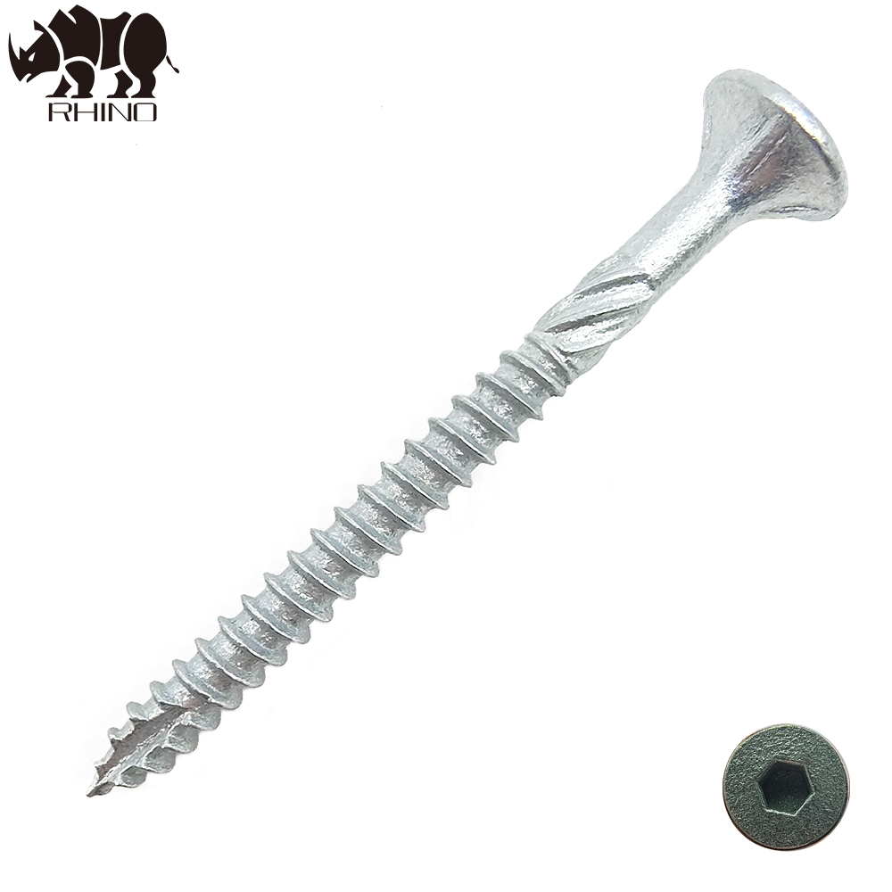 Socket Flat Countersunk Head Type 17 Wood Decking Screw