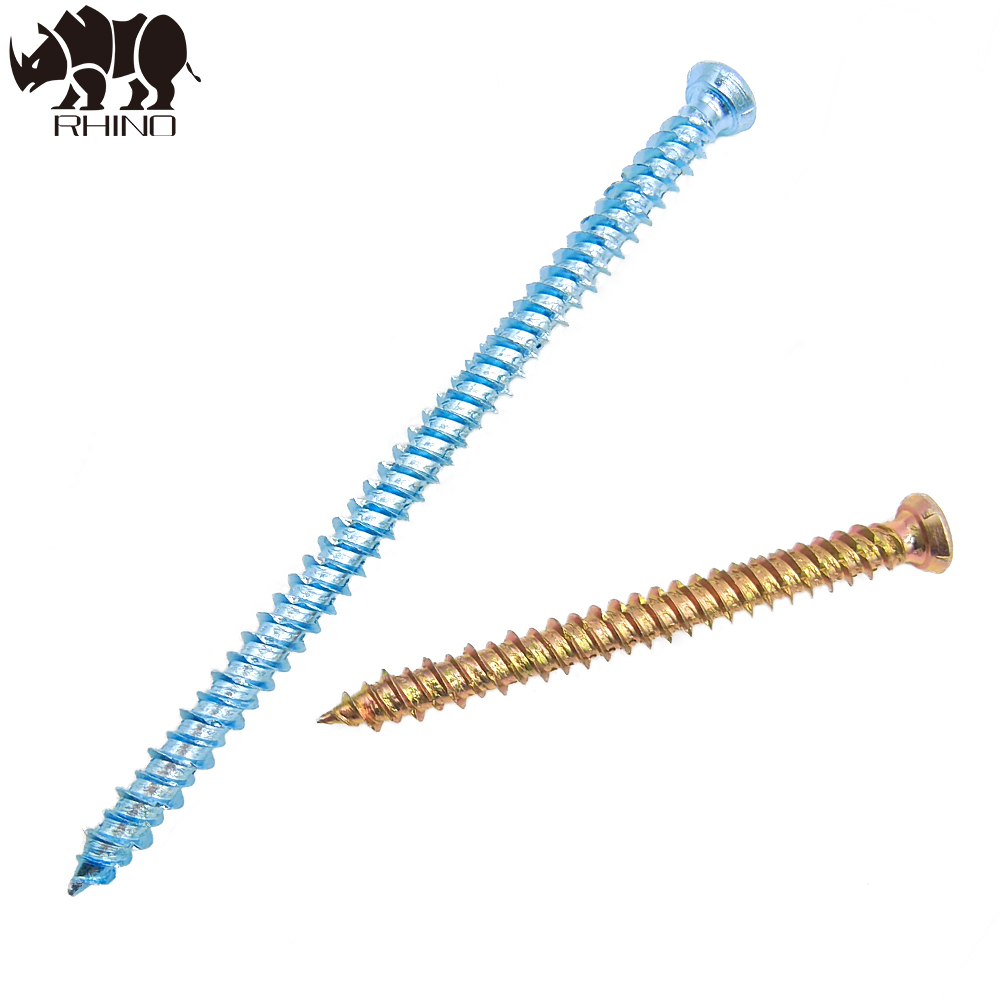 Zinc Torx Drive Flat Head Self Tapping Masonry Concrete Screw