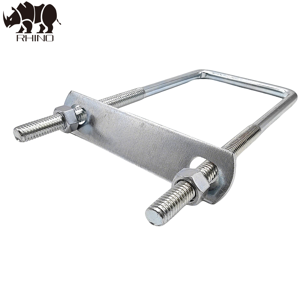 Right-angle U-clip