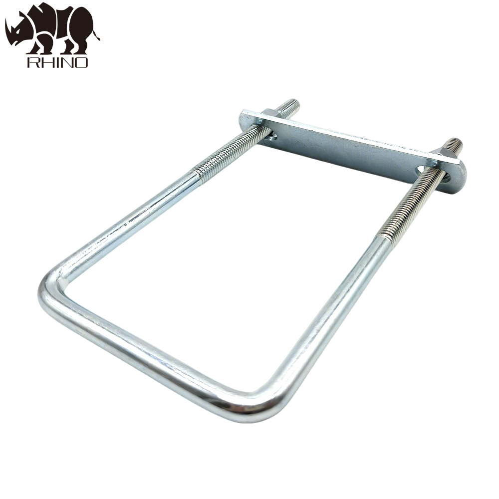 Right-angle U-clip