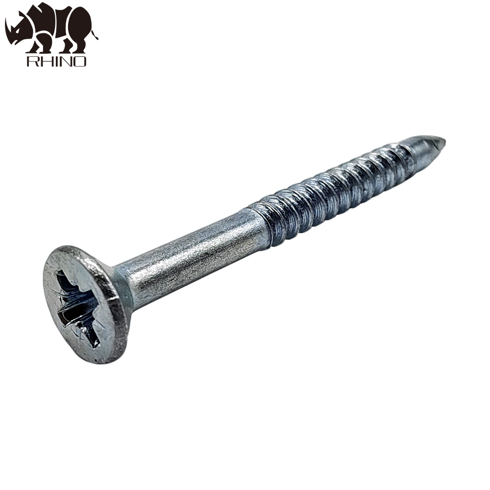 Wall Plug Plastic Expansion Anchor with with Pozi Head Screw