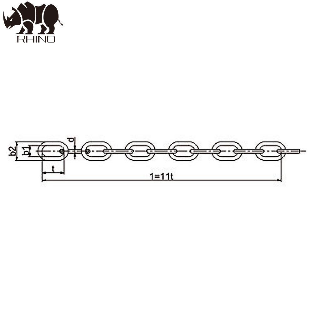 Short Link Chain DIN766