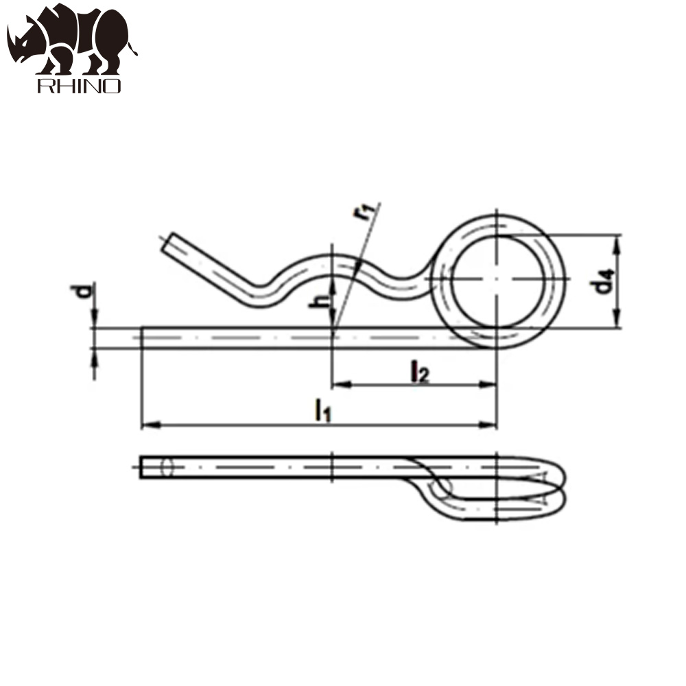 Spring Cotter Pin DIN 11024