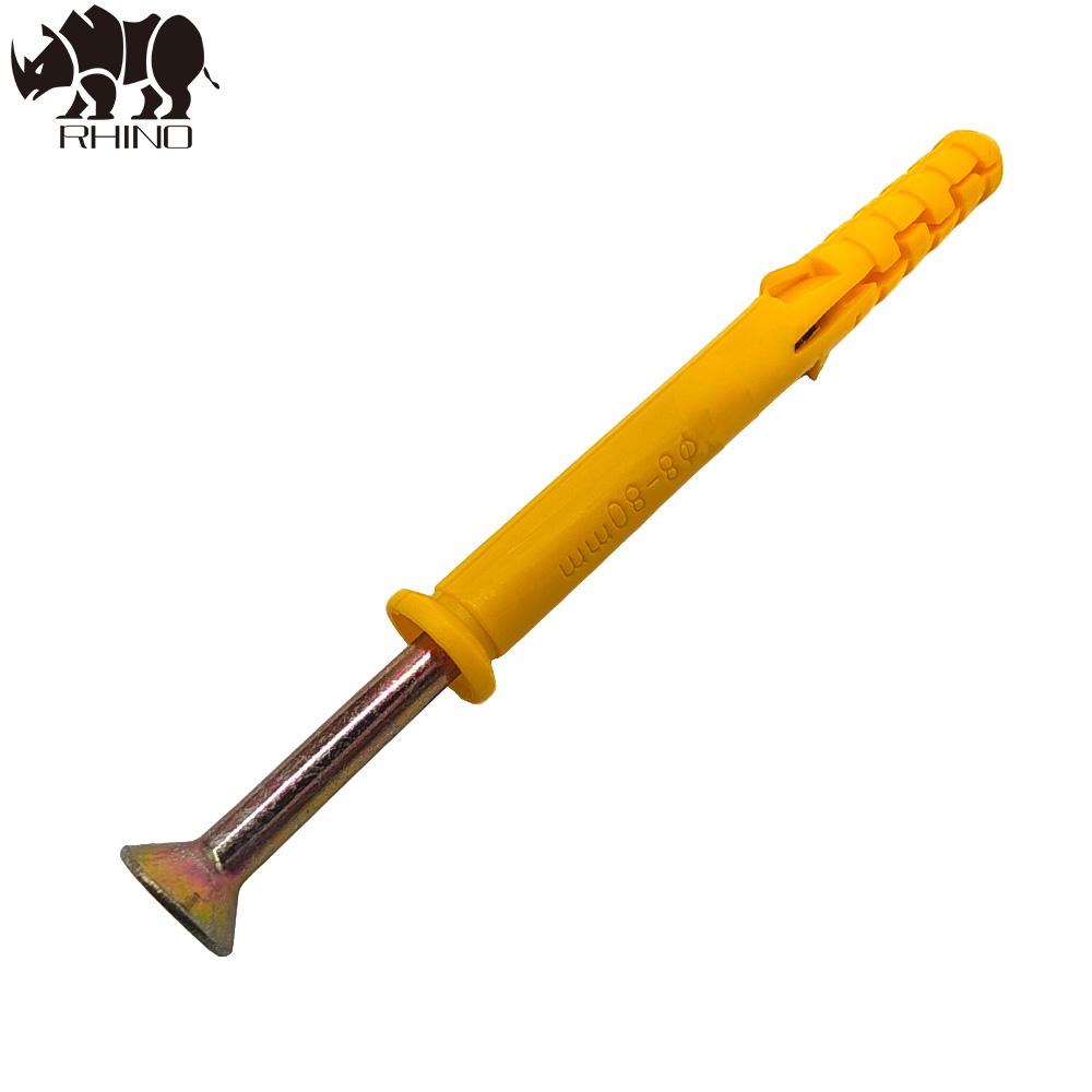 Pipe Wall Anchor Plug Expansion With Phillips Head Screw Kit