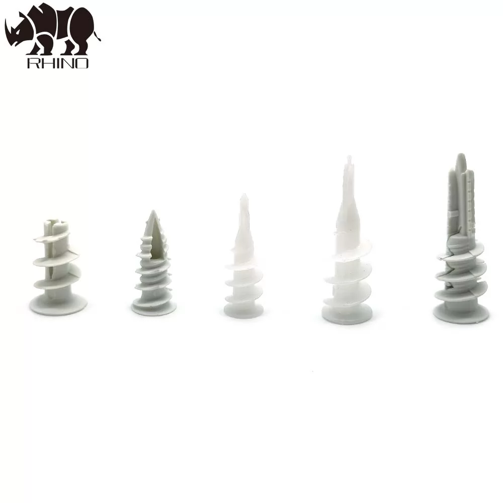 Nylon Spiral Expansion Tube Plastic Anchor