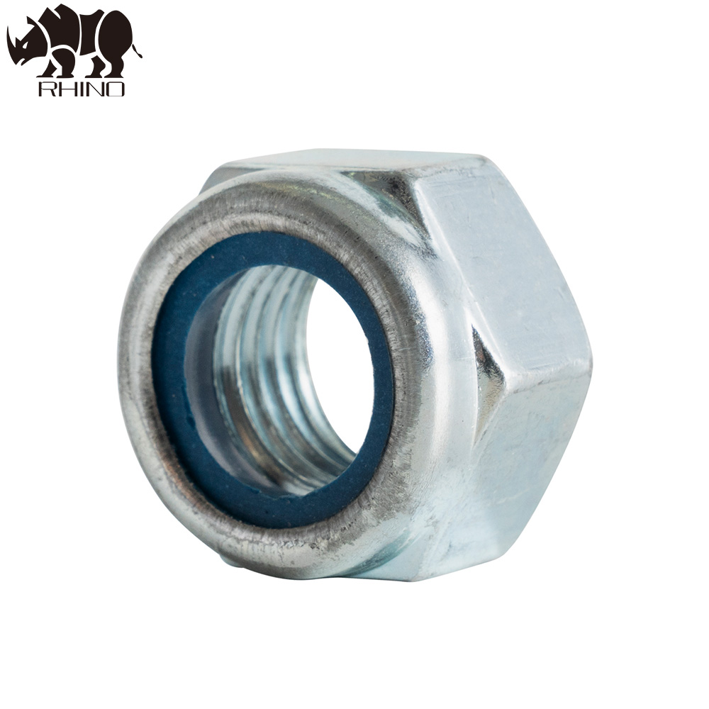 Steel Lock Hexagonal Nut With Nylon Insert DIN985