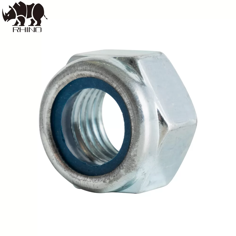 Steel Lock Hexagonal Nut With Nylon Insert DIN985