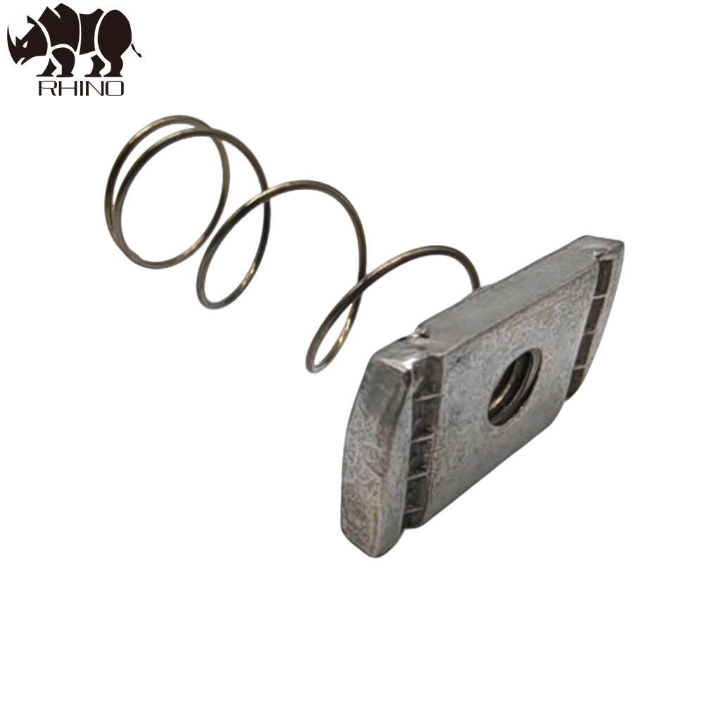 Stainless Steel Channel Nut Long Spring