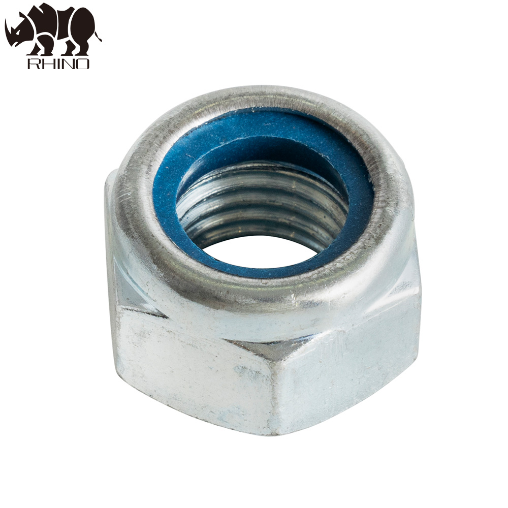 Steel Lock Hexagonal Nut With Nylon Insert DIN985