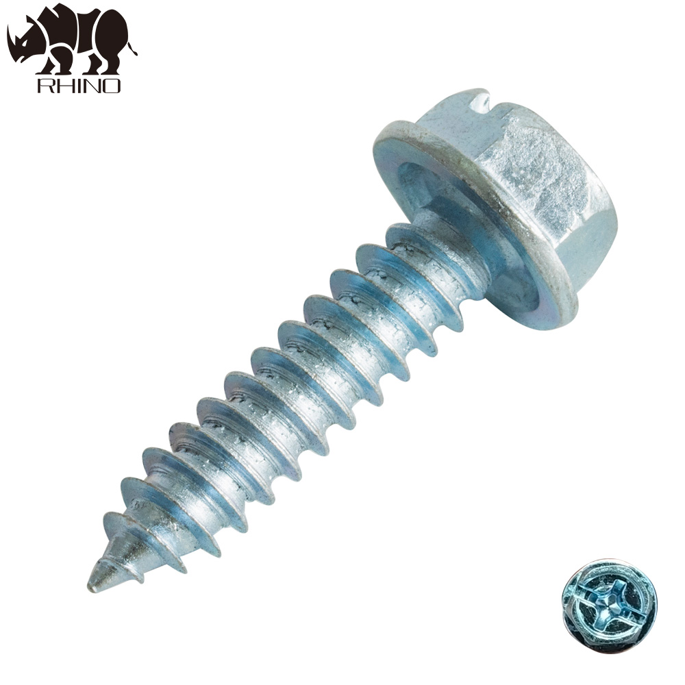 Phillips Slotted Hex Washer Head Sheet Metal Screw