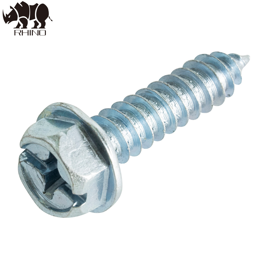 Phillips Slotted Hex Washer Head Sheet Metal Screw