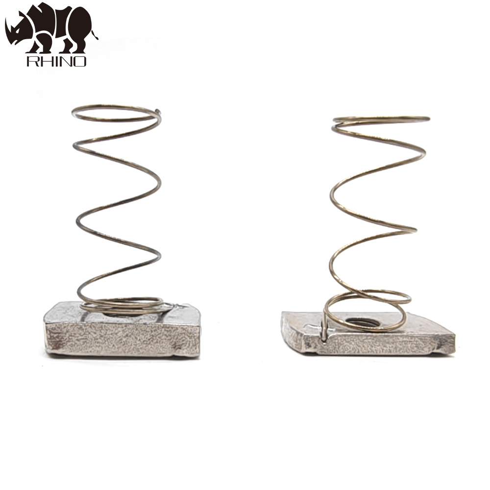 Stainless Steel Channel Nut Long Spring