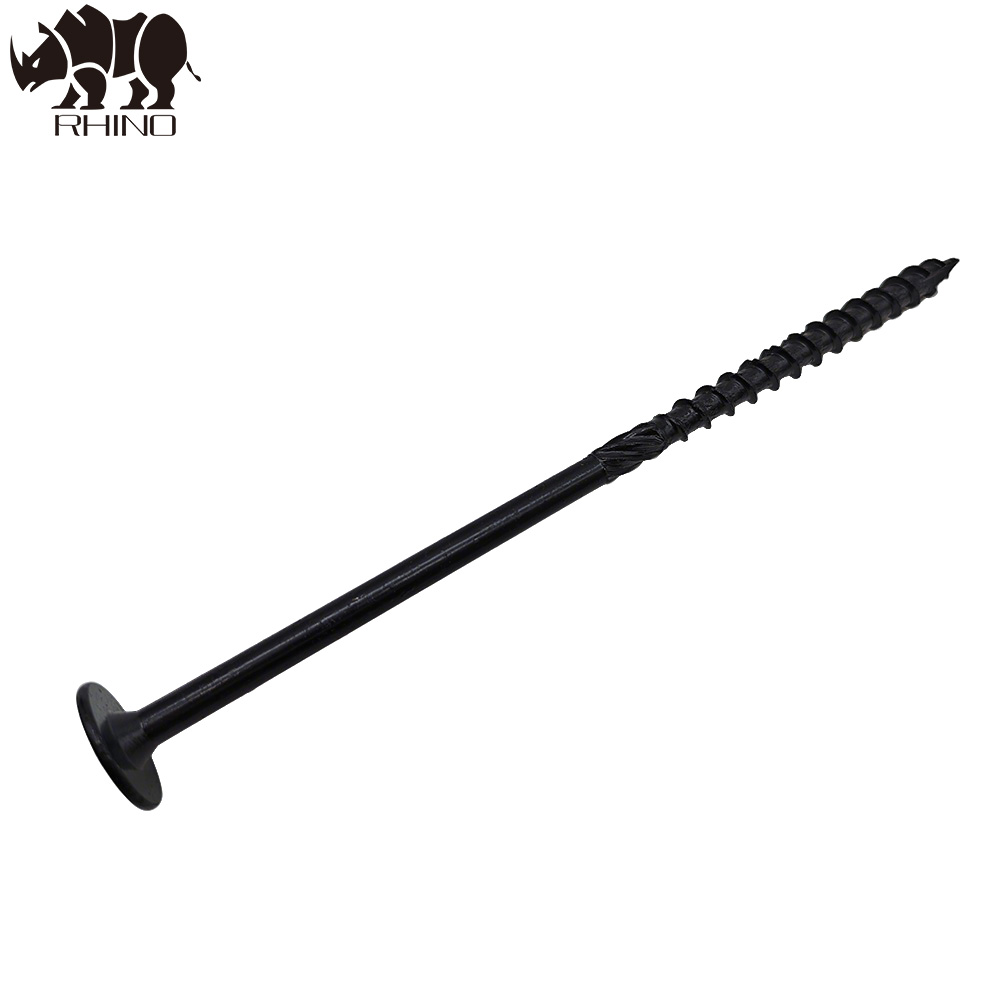 Black Rust Wafer Head Torx Drive Wood Building Screw
