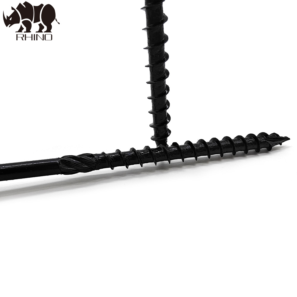 Black Rust Wafer Head Torx Drive Wood Building Screw