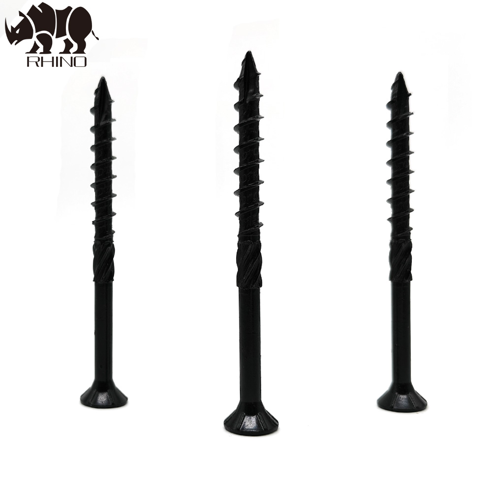 Steel Black Rust Resistant Long Torx Drive Exterior Deck Screw