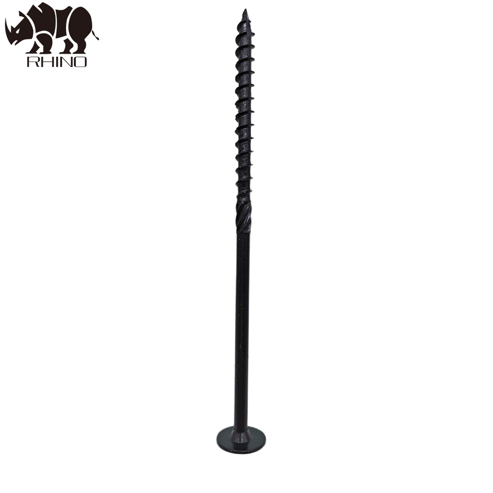 Black Rust Wafer Head Torx Drive Wood Building Screw
