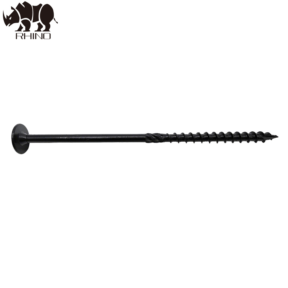 Black Rust Wafer Head Torx Drive Wood Building Screw