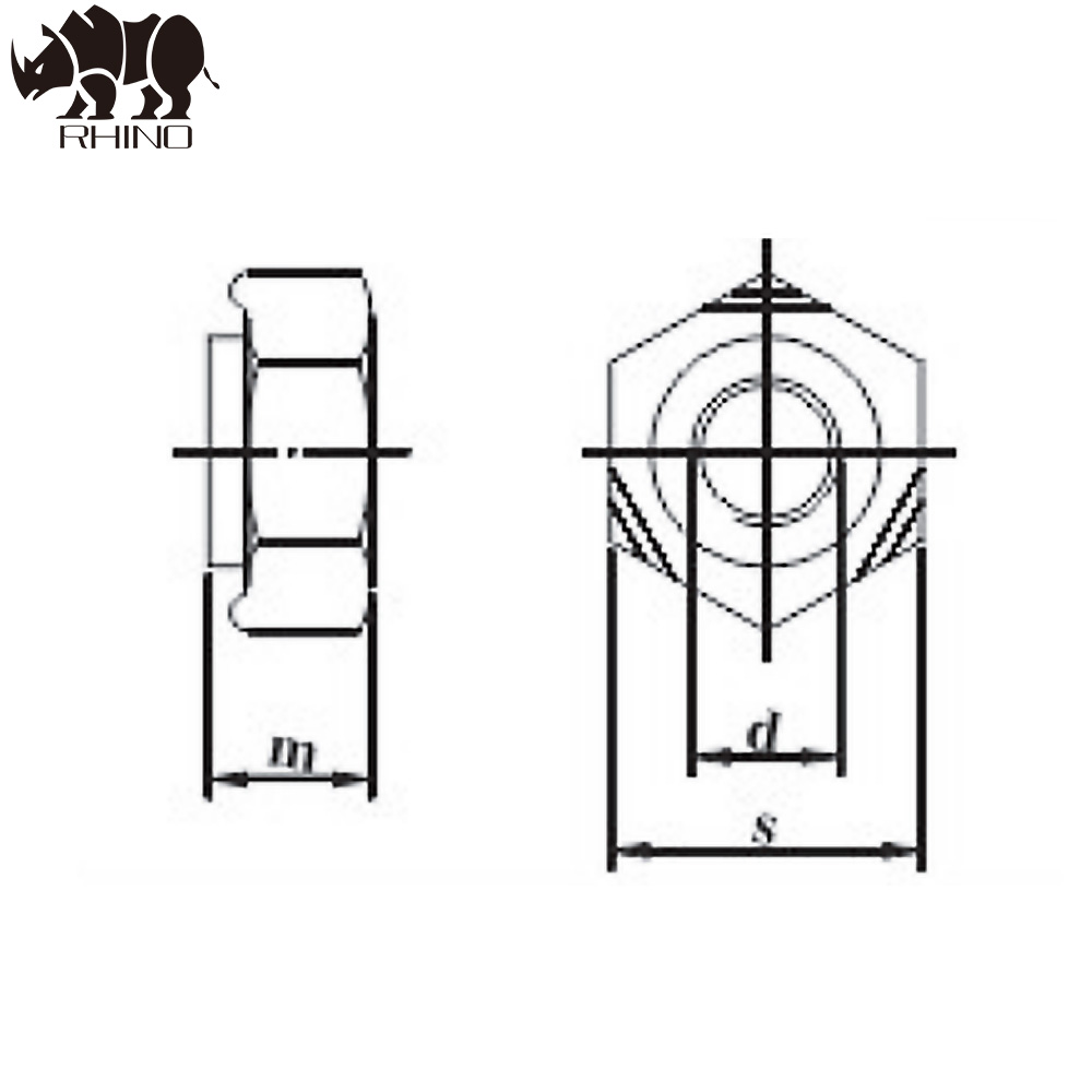 Hex Weld Nut Din 929 3 Projections