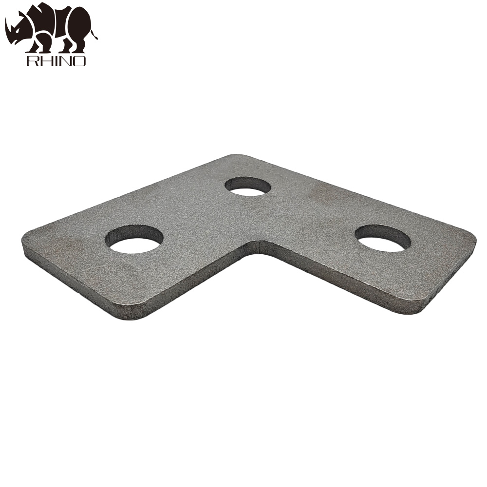3-Hole Flat Corner Splice Plate For Unistrut Channel