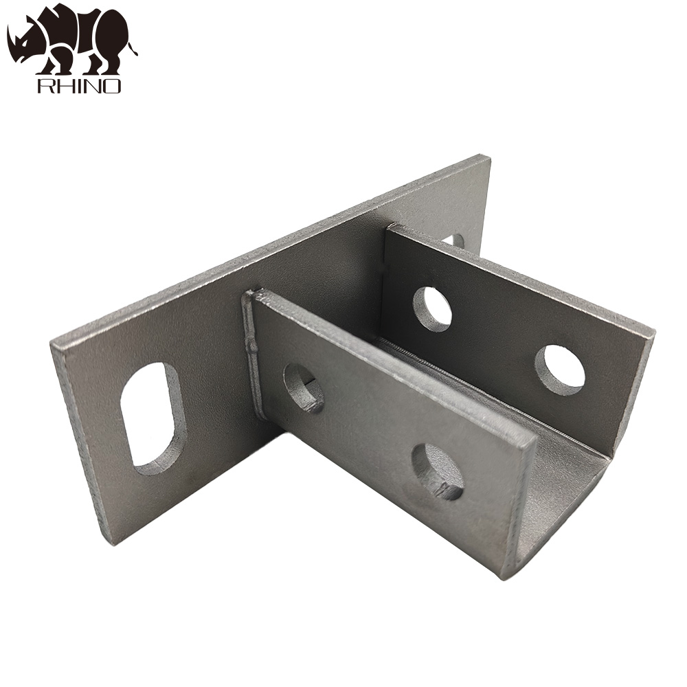 Accessory Strut Channel Post Base for PV Bracket