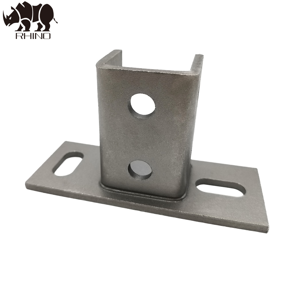 Accessory Strut Channel Post Base for PV Bracket