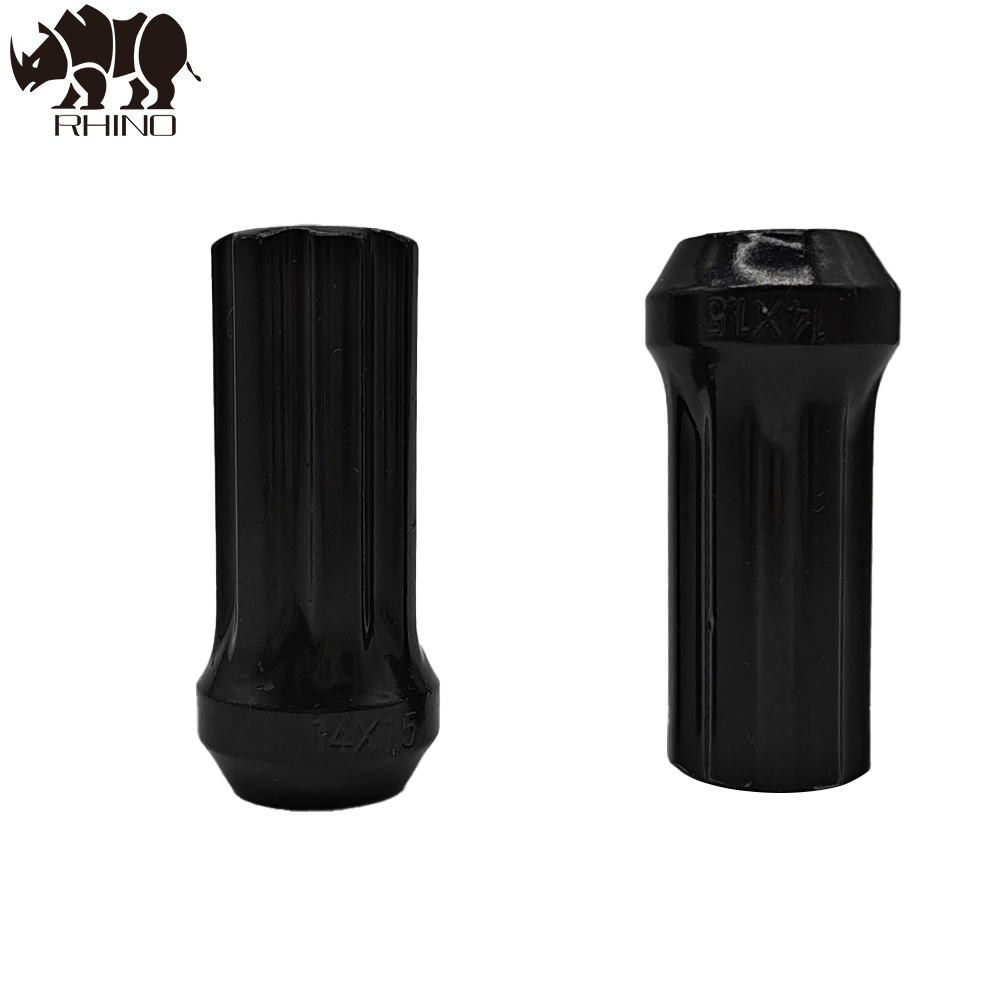 Black Closed End Wheel Lug Nut 14x1.5