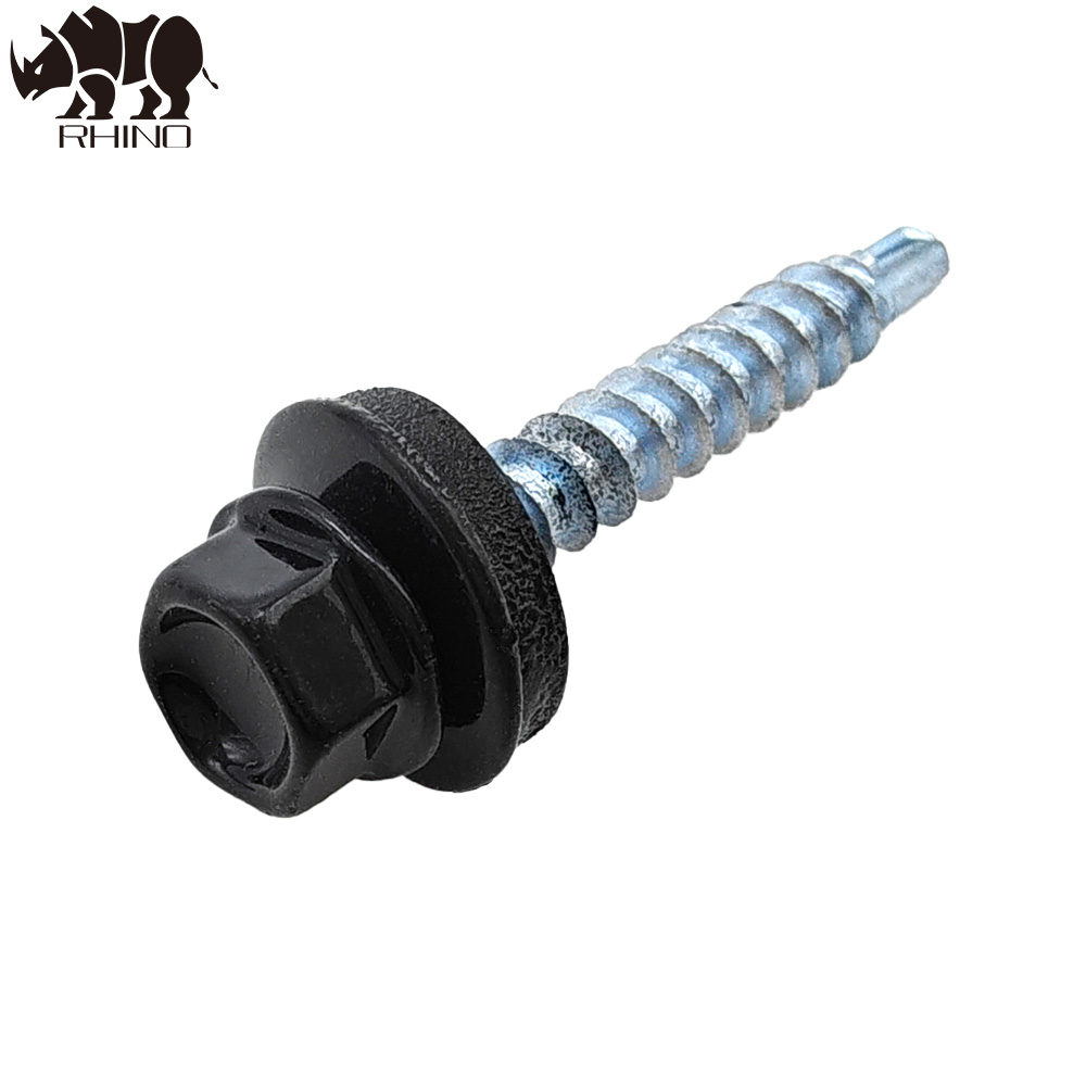 Ral Painted Hex Head Self Drilling Screw with EPDM Washer