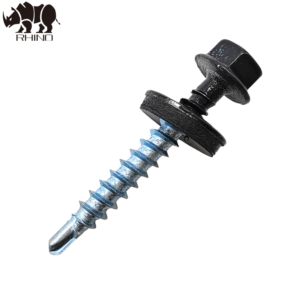 Ral Painted Hex Head Self Drilling Screw with EPDM Washer