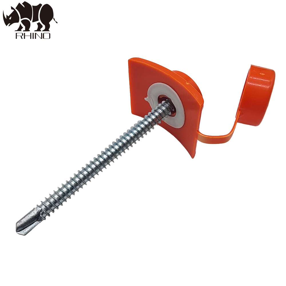 Plastic ASA Cap for Self Drilling Roofing Hex Head Screw