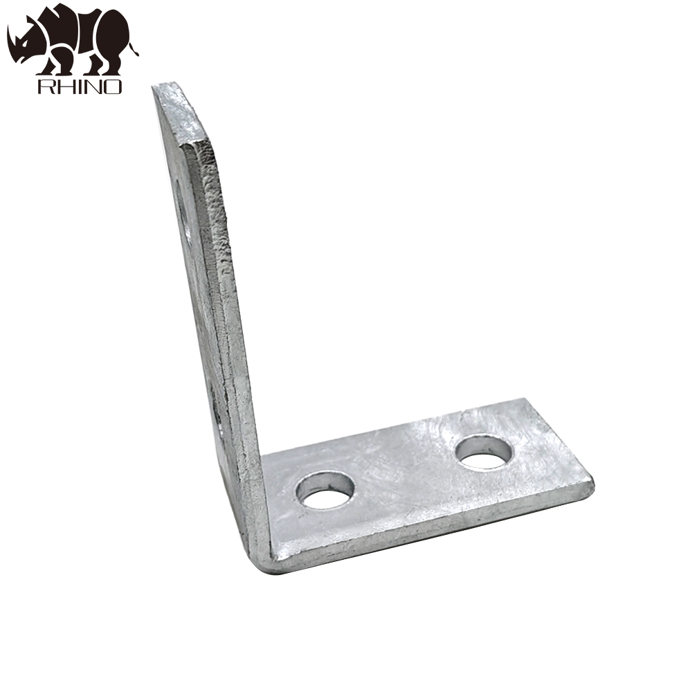 4 Hole Galvanized Steel Mounting Plate