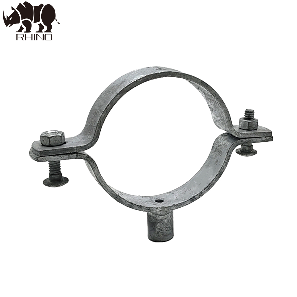 Hot Dip Galv. Heavy Duty Pipe Clamp with Bolt